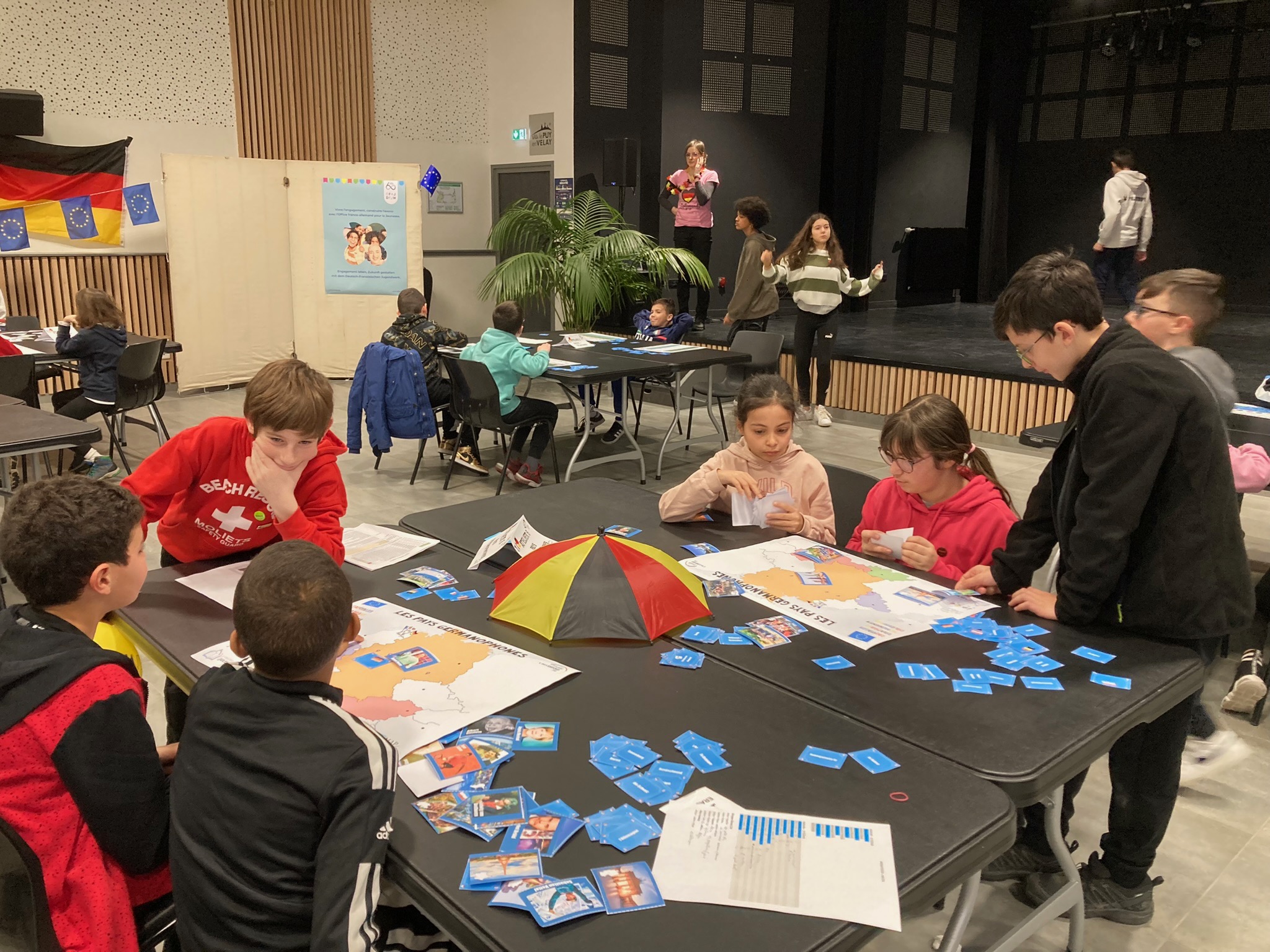 Les collégiens germanistes célèbrent l'amitié franco-allemande avec les primaires