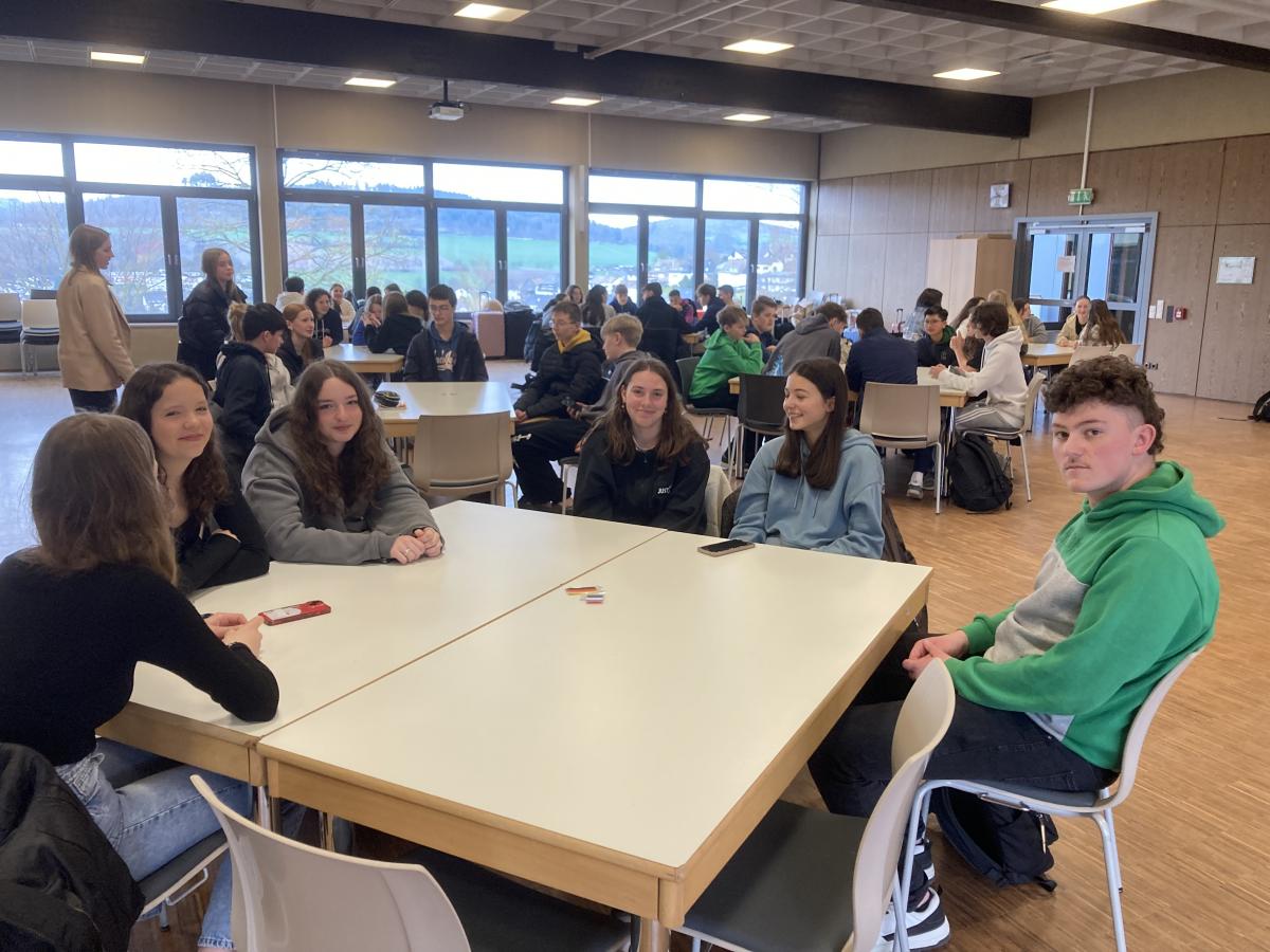 Collégiens et lycéens en échange à Meschede