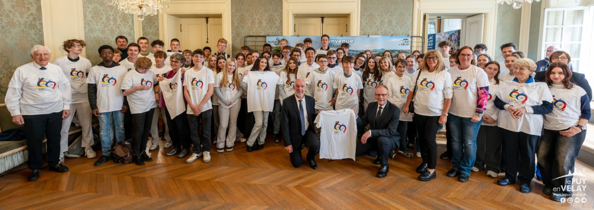 LE PUY-ceremonie et 60 ans du jumelage avec Meschede-04370