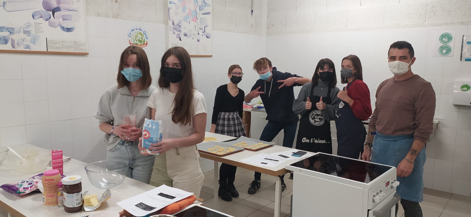 Atelier biscuits et chocolats de Noël