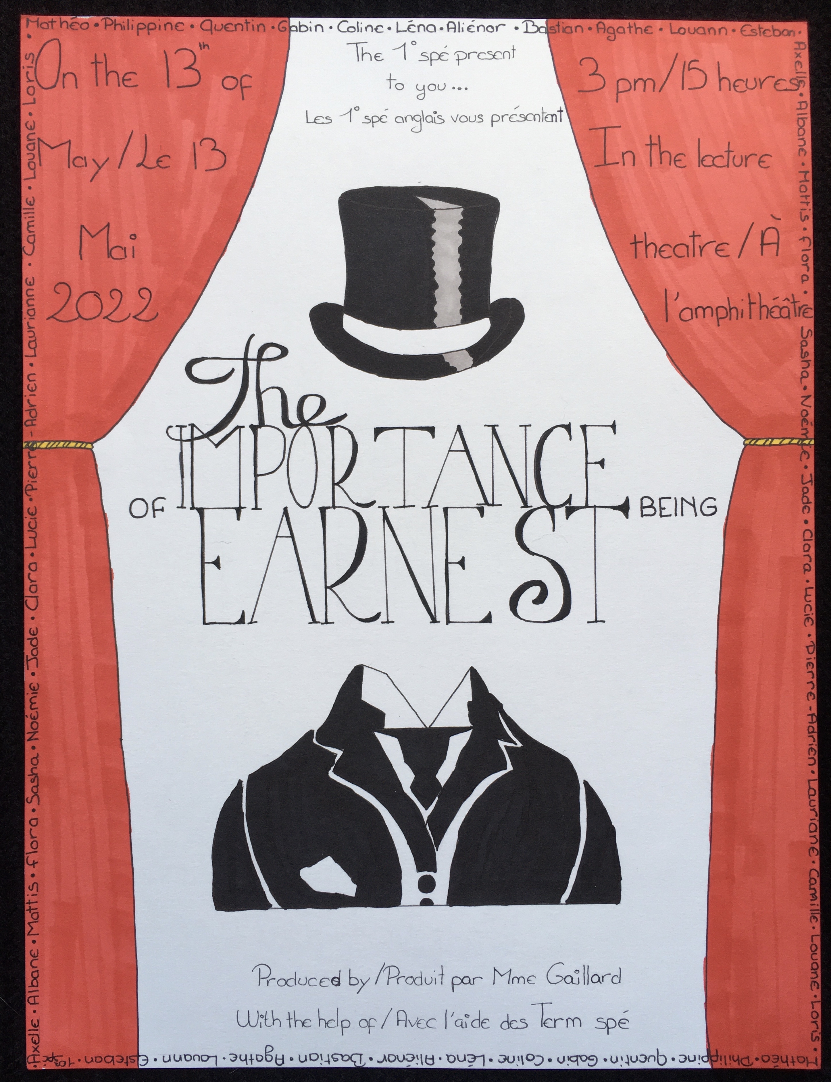 Théatre anglais LLCE 2022