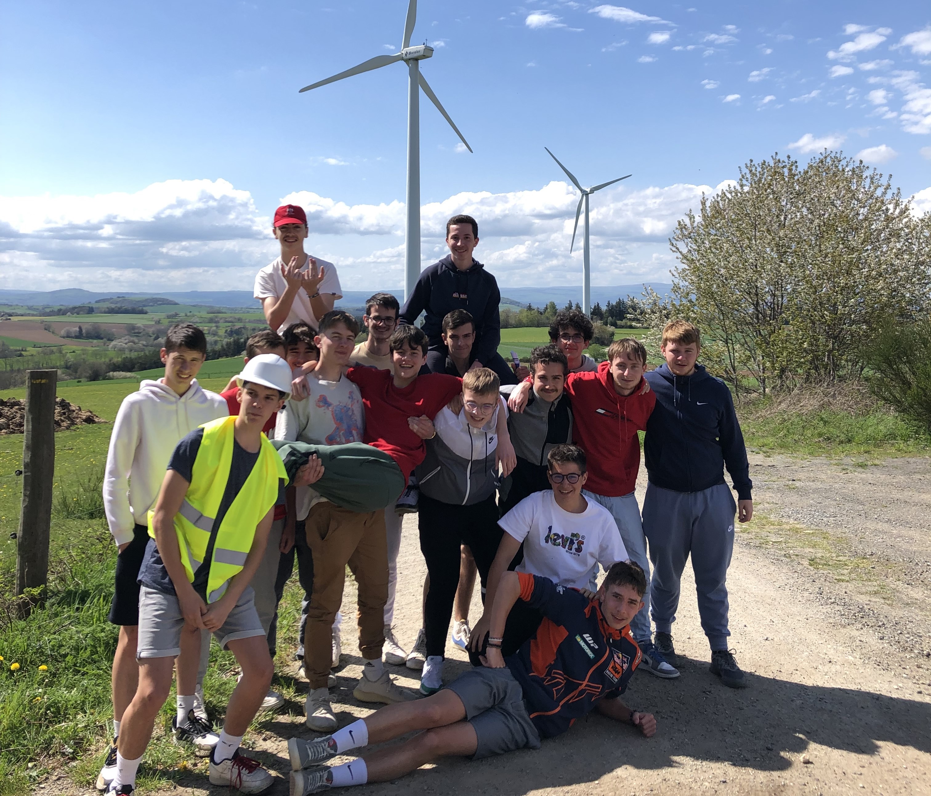 Visite du Parc éolien Ally